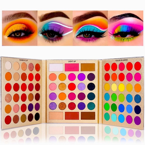 Uncanbe Pretty All Set All in One 86 Shade Makeup Eyeshadow Palette - Picture 1 of 8